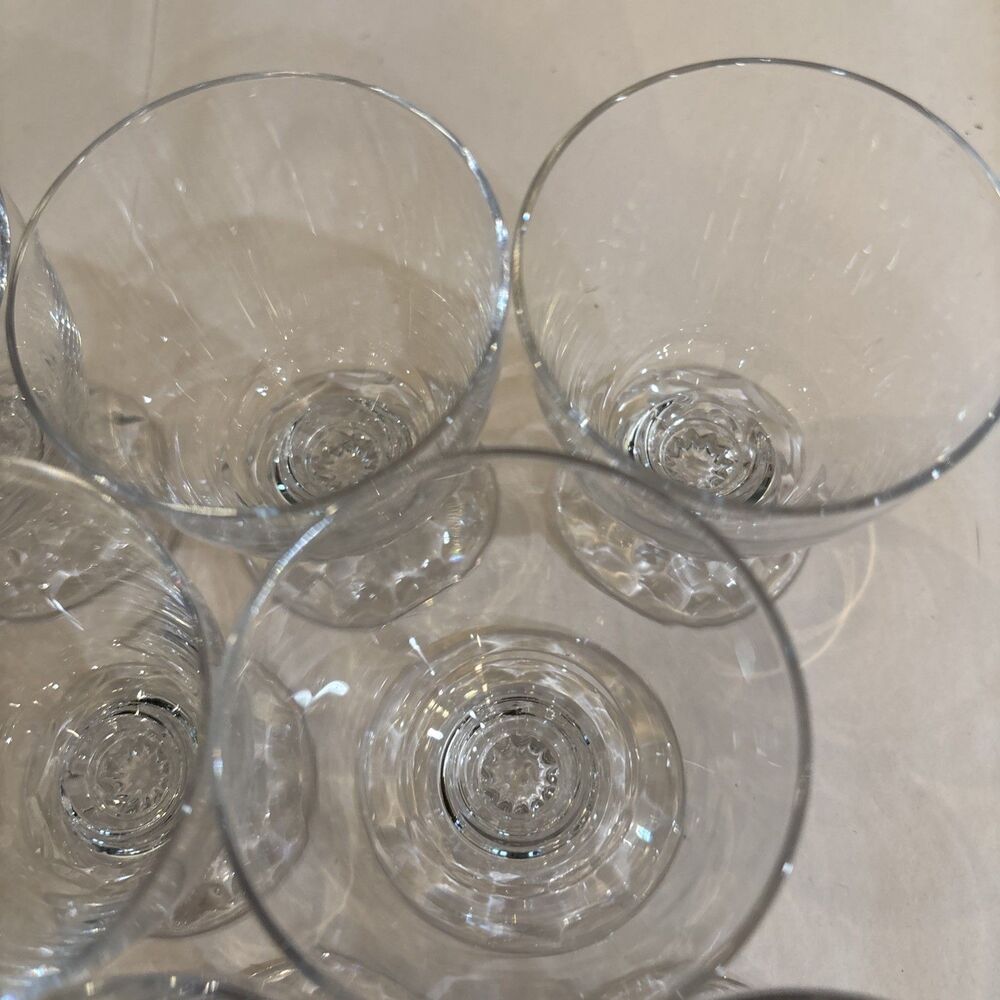 Fostoria American Lady Crystal Oyster Cocktail Glasses - (Set of 8) 4oz Footed - Picture 6 of 10